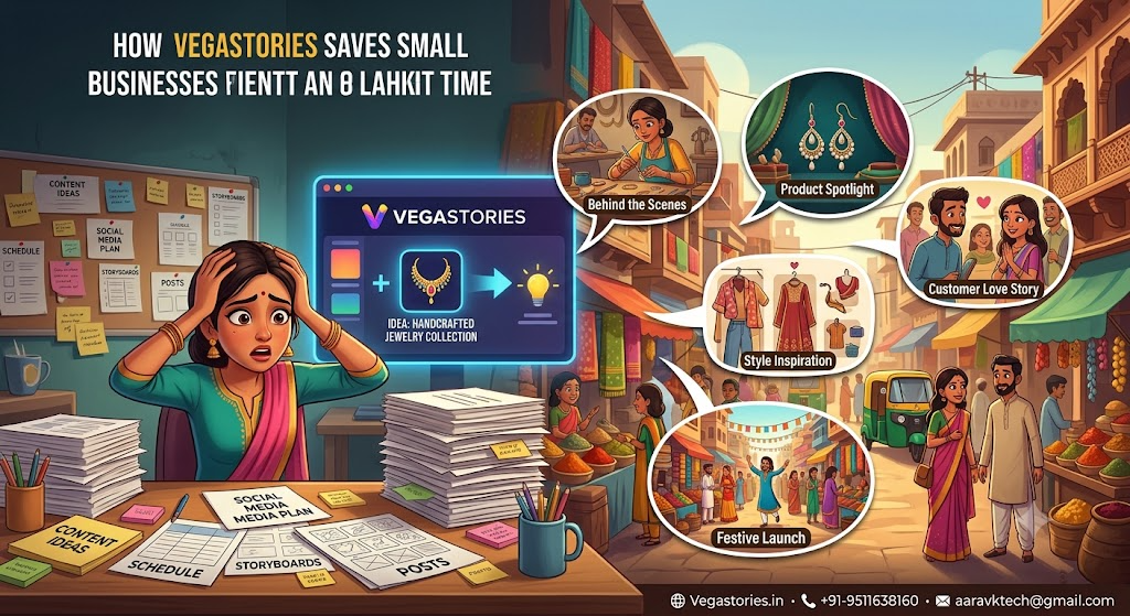 How Vegastories Saves Brands 40+ Hours by Turning One Idea into Multiple Content Stories