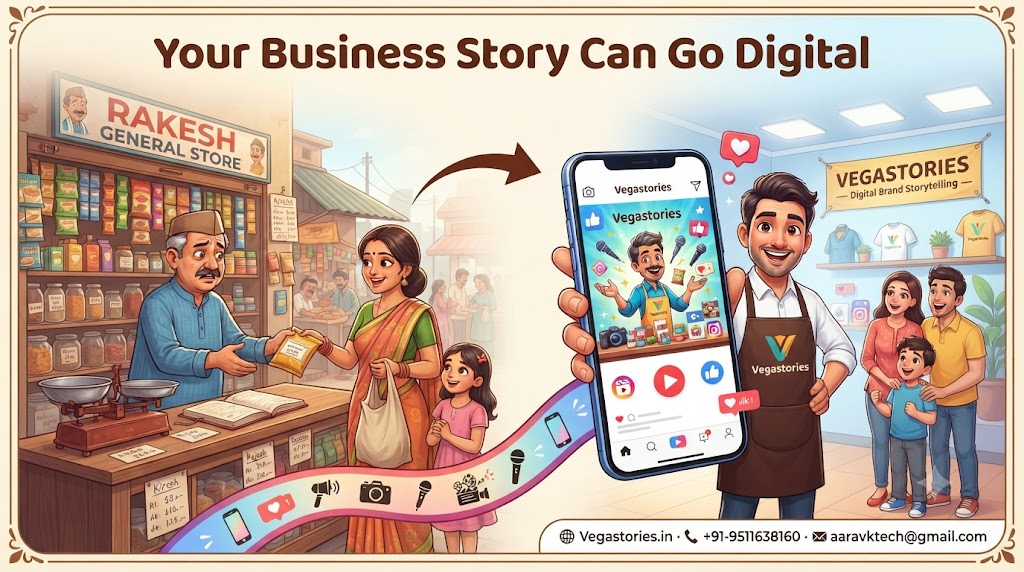 Dukaan Se Digital Brand Tak Cartoon Journey
