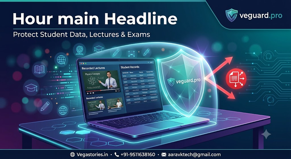 For Online Coaching Institutes & EdTech: Protect Student Data, Recorded Lectures & Exam Content From Leaks