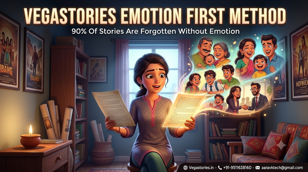 90% Of Stories Are Forgotten Without Emotion: The Vegastories Emotion First Method