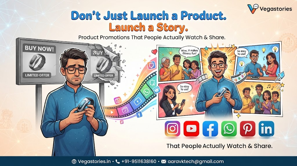 Launch Your Product with a Cartoon Story Instead of a Traditional Advertisement