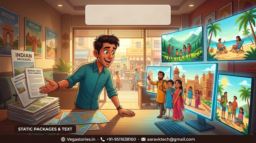 How Indian Travel Agencies Turned Static Packages Into Animated Journey Stories With Vegastories