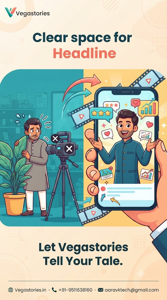 Camera-Shy Business Owner? How Vegastories Puts Your Story on Screen Without You Ever Filming