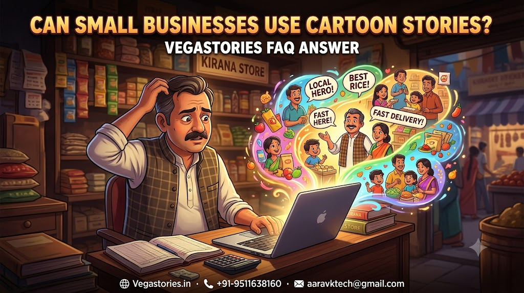 Can Small Businesses Really Use Animated Stories? Vegastories FAQ Answer
