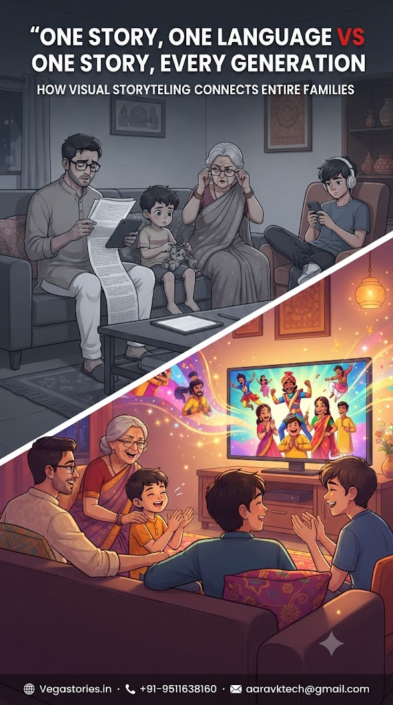One Story, One Language vs One Story, Every Generation: How Visual Storytelling Connects Entire Families