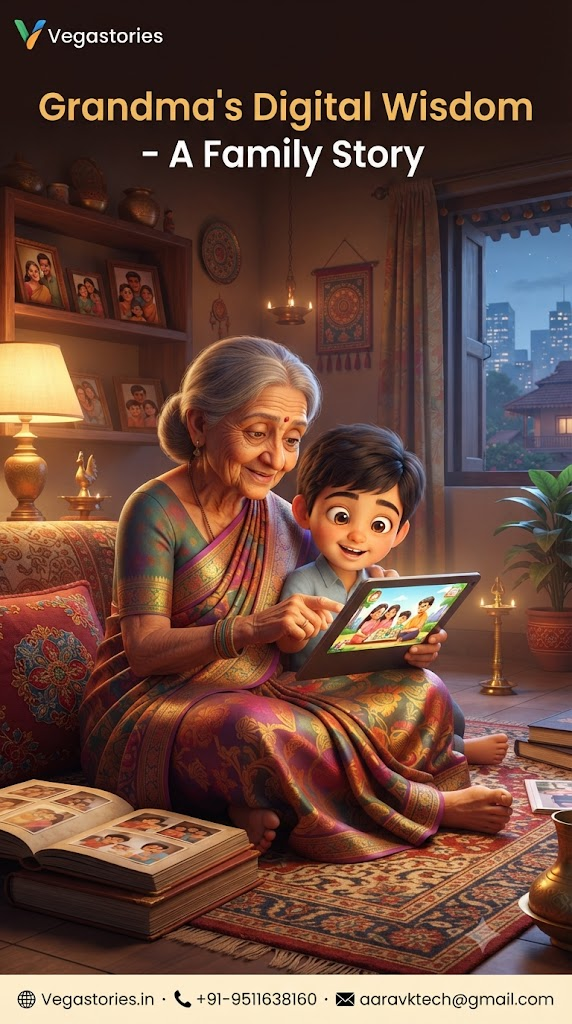 Grandma's Digital Wisdom - A Family Story