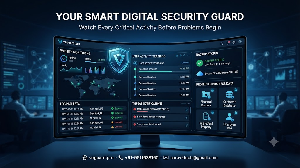 Digital Security Control Room: Watch Every Critical Activity Before Problems Begin