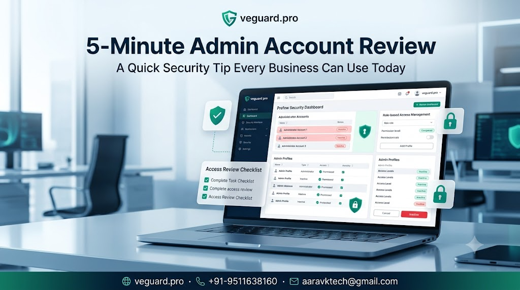 The 5-Minute Admin Account Review That Can Prevent Costly Security Mistakes
