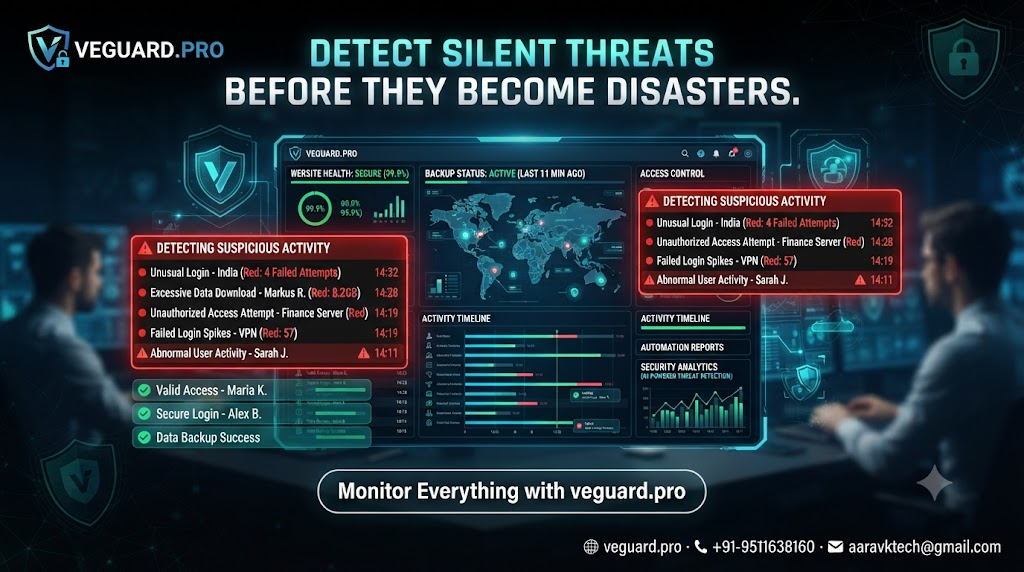 Silent Threat Detector: Catch Suspicious Employee & User Activity Before Damage Happens
