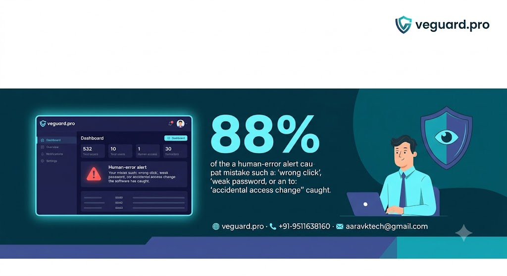 88% of Breaches Involve Human Error — Here's How veguard.pro Catches the Mistakes