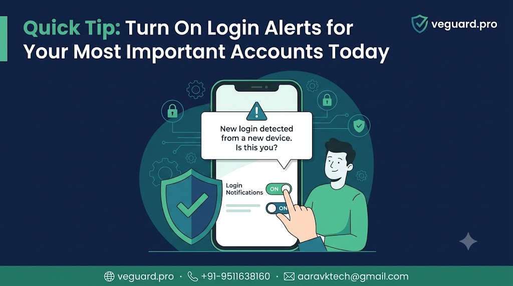Quick Tip: Turn On Login Alerts for Your Most Important Accounts Today