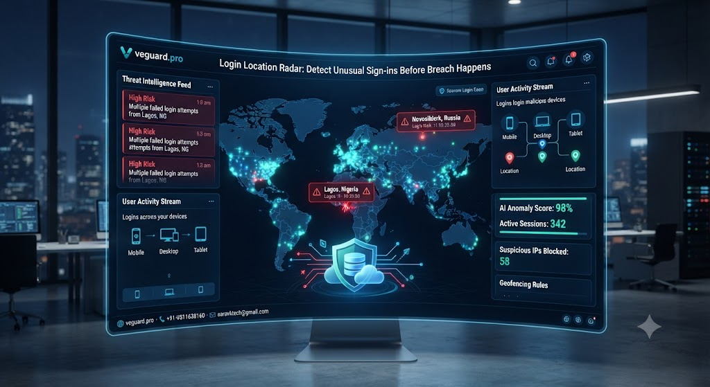 Login Location Radar: Detect Unusual Sign-ins Before Breach Happens