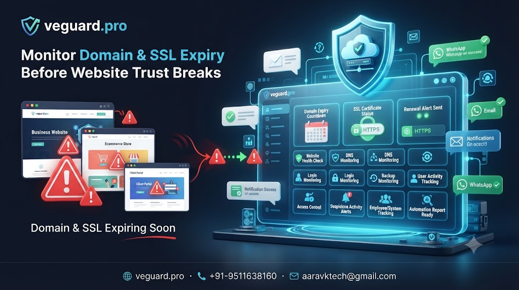 Domain & SSL Expiry Watch: Protect Website Trust Before It Goes Offline