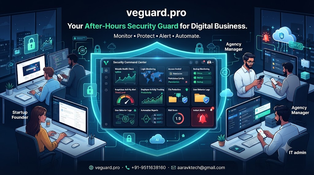 After-Hours Security Guard: monitor websites, logins, backups and employee activity while your team is offline