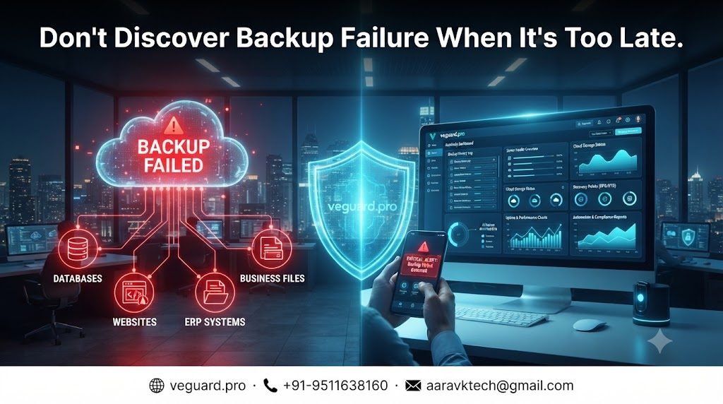 Backup Failed Last Night? Know Before Disaster Strikes