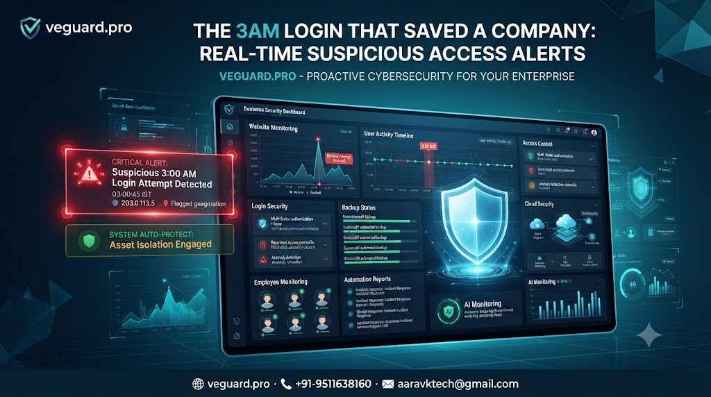 The 3AM Login That Saved a Company: Real-Time Suspicious Access Alerts