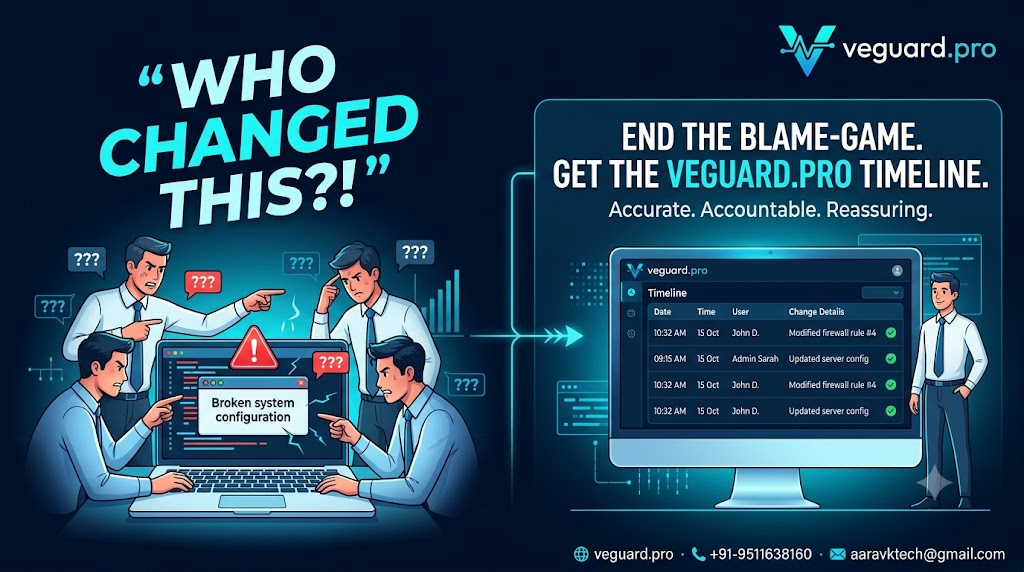 'Who Changed This?!' — How veguard.pro Ends the Blame-Game When Something Breaks