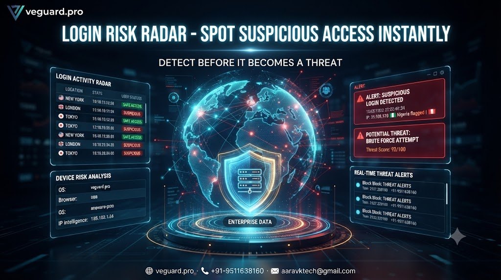 Login Risk Radar - Detect Suspicious Access Before It Becomes A Threat