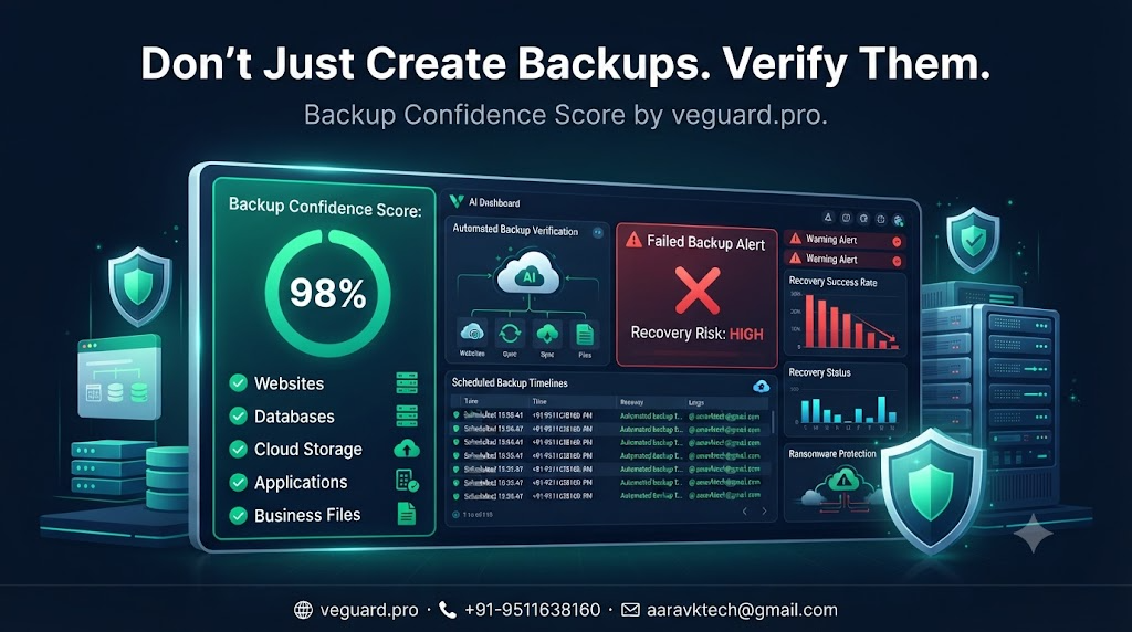 Backup Confidence Score: Know Every Morning Whether Your Business Can Recover Today