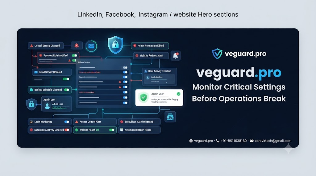 Critical Settings Change Watch: Detect Risky Configuration Changes Before Business Systems Break