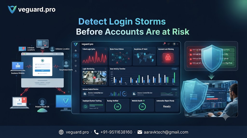 Failed Login Storm Shield: Detect Brute-Force Attempts and Unusual Login Bursts Before Account Risk