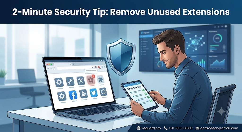 veguard.pro Quick Security Tip: Remove Unused Browser Extensions From Business Devices