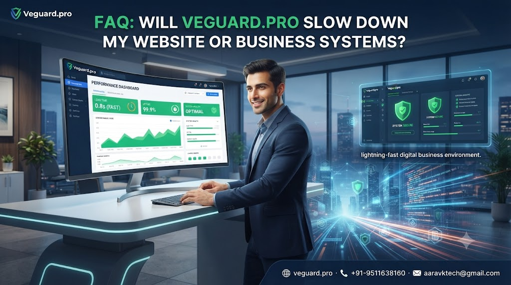 FAQ: Will Veguard.pro Slow Down My Website Or Business Systems?