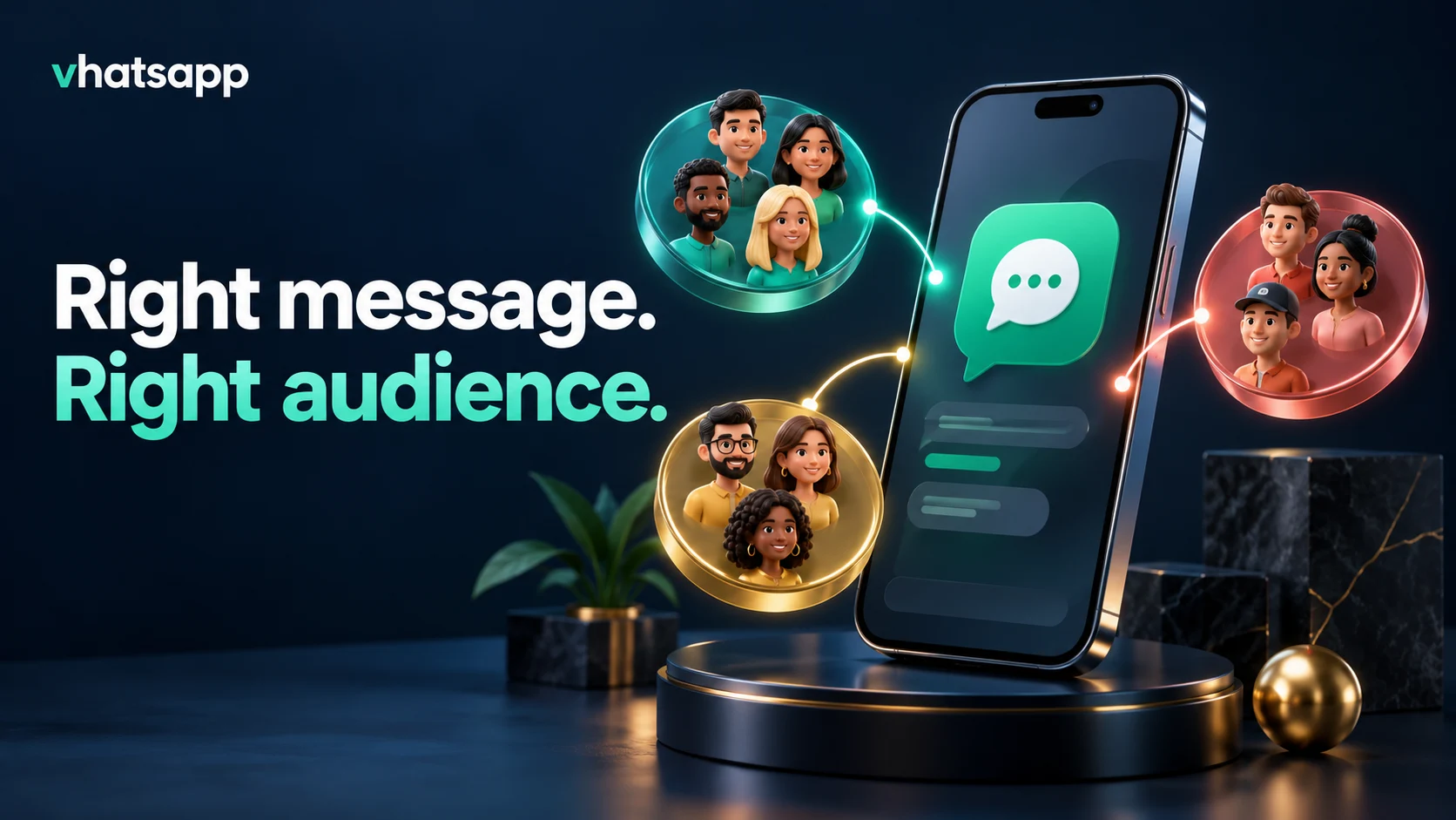 vhatsapp audience marketing banner