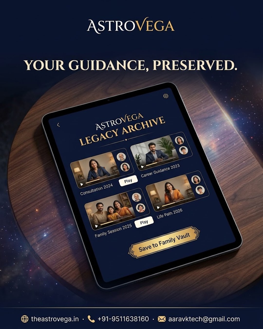 Future Vision: What if your consultations became a legacy time capsule for your children