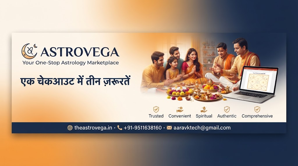 The One-Checkout Effect: bundling a pandit, puja products and a kundli PDF into a single AstroVega order saves the back-and-forth of coordinating three separate vendors