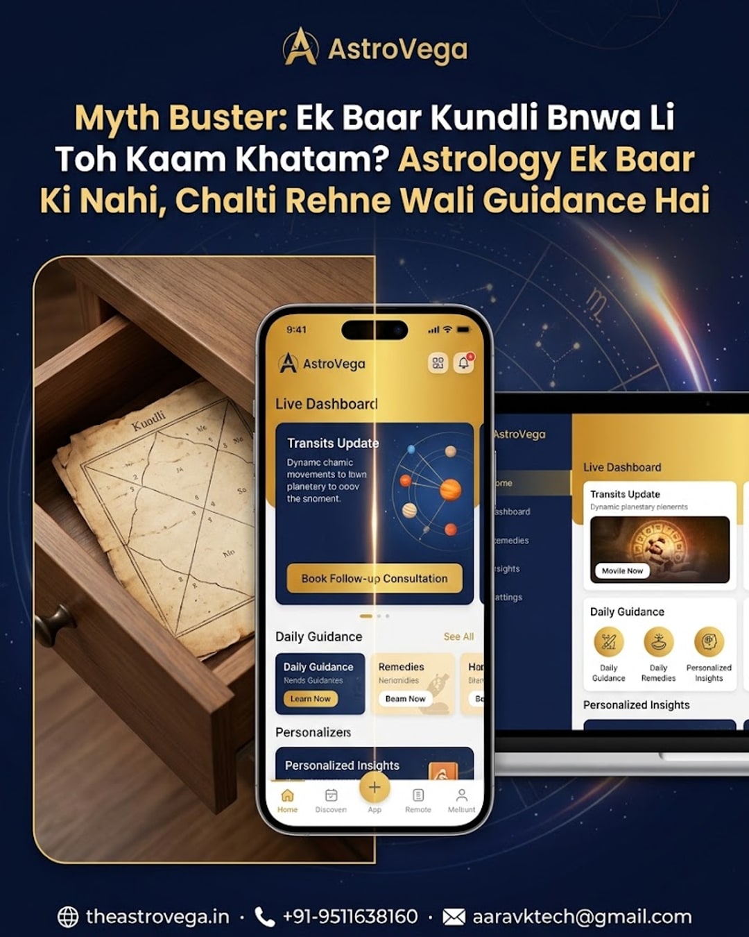 Myth Buster: Ek Baar Kundli Bnwa Li Toh Kaam Khatam? Astrology Ek Baar Ki Nahi, Chalti Rehne Wali Guidance Hai
