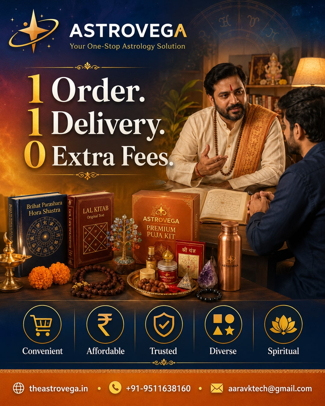 The Triple Shipping Fee Trap: One AstroVega Order vs Three Separate Deliveries