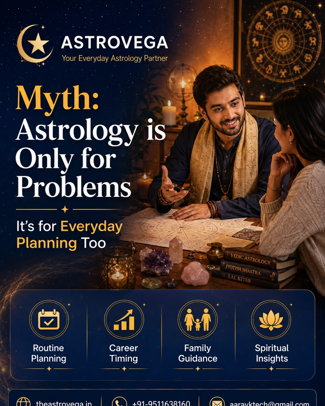 Myth-busting: Astrology isn't only for problems - it's for everyday planning too