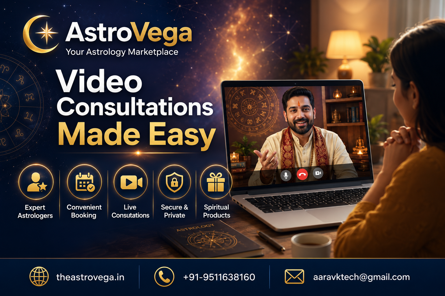 The telehealth effect: how video-first consultations (the same trend reshaping doctor visits) are now the standard way Indians book astrologers on AstroVega