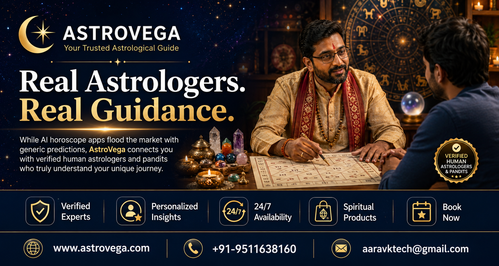 The AI astrology bot boom: why 2026's flood of generic AI chatbot horoscope apps makes AstroVega's verified human astrologers and pandits the trustworthy choice