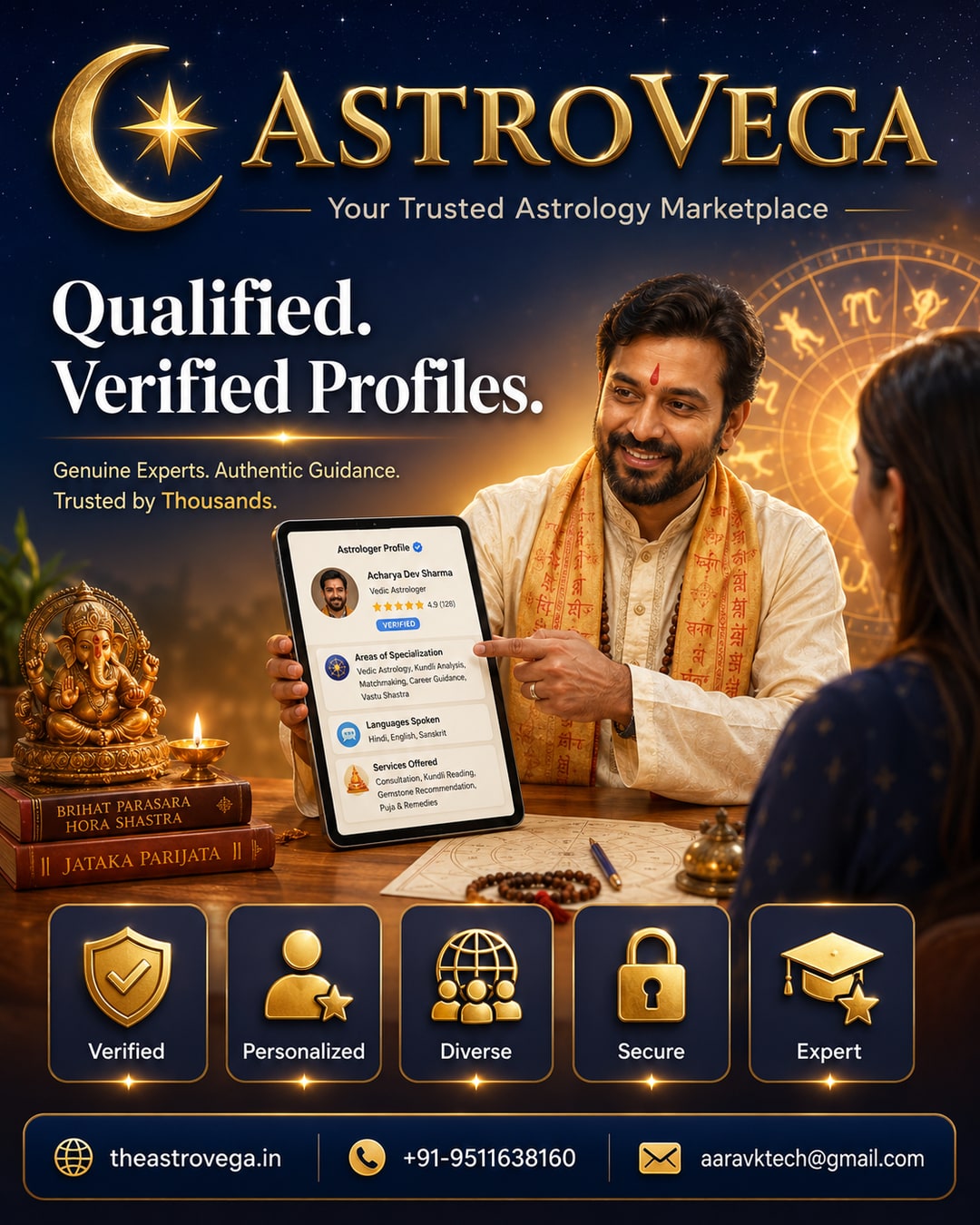 FAQ Answered: How Do I Know the Astrologer or Pandit on AstroVega Is Genuinely Qualified?