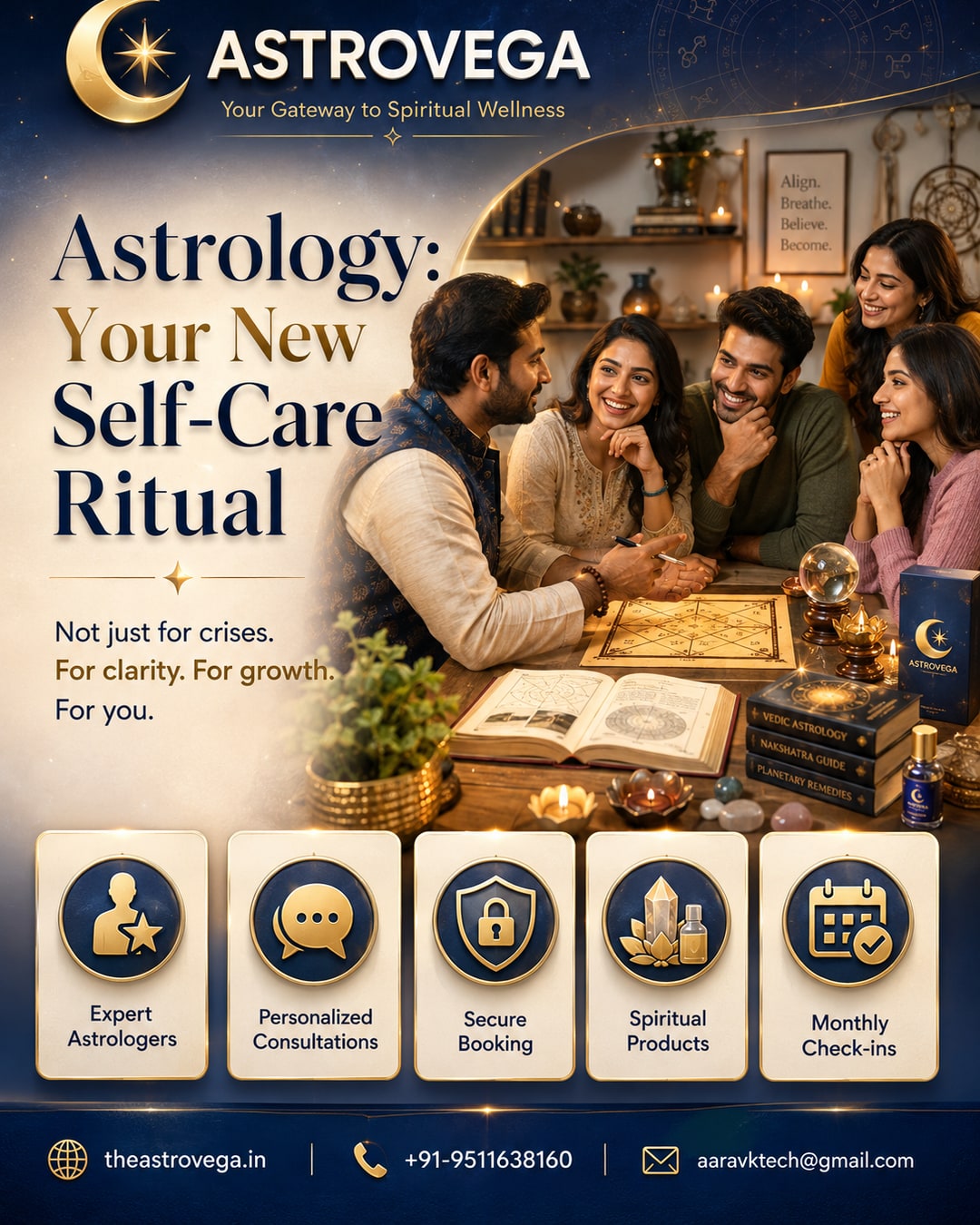 The Wellness-Astrology Trend: Why More Indians Are Booking AstroVega Consultations as Part of Their Self-Care Routine, Not Just a Crisis Response
