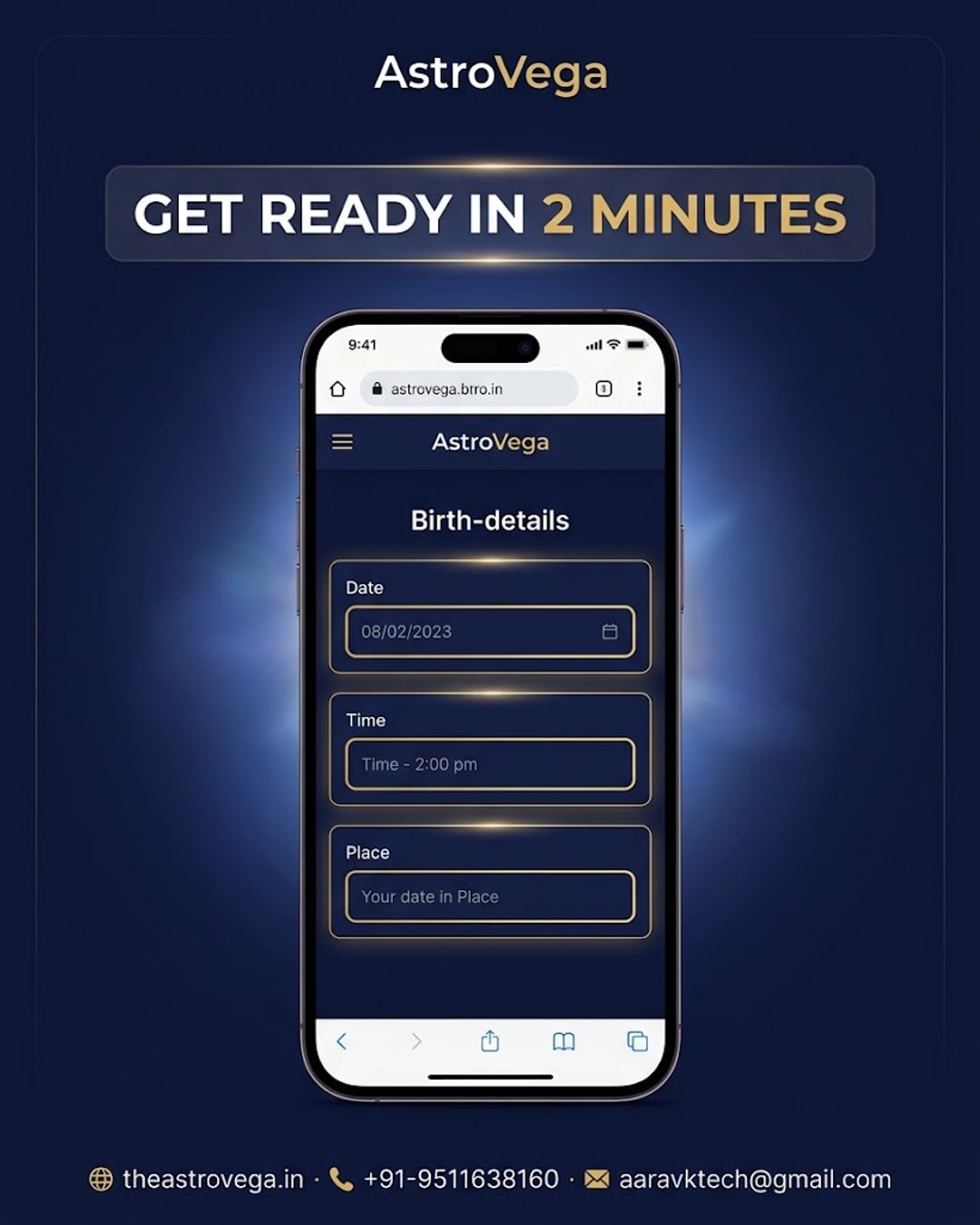 Quick Tip: Keep Your Exact Birth Date, Time & Place Ready Before You Book a Kundli or Consultation on AstroVega