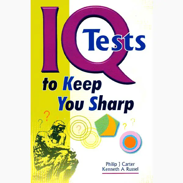 IQ Tests To Keep You Sharp Book (English)