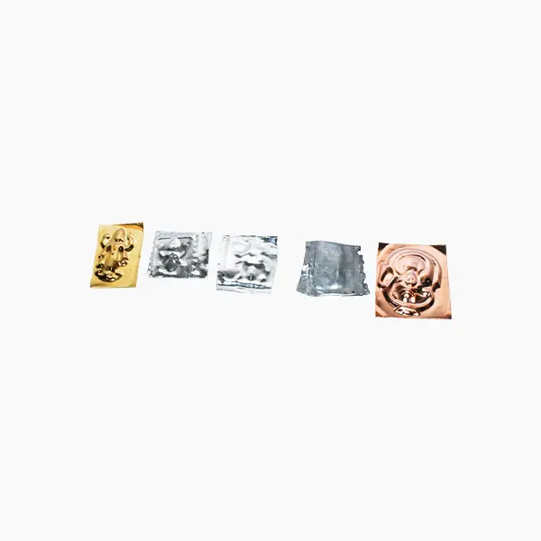 Bhumi Pujan, Neev Puja Panch Devta, Vastu Panch Devta Five Metals, Size 1x0.7 Inch