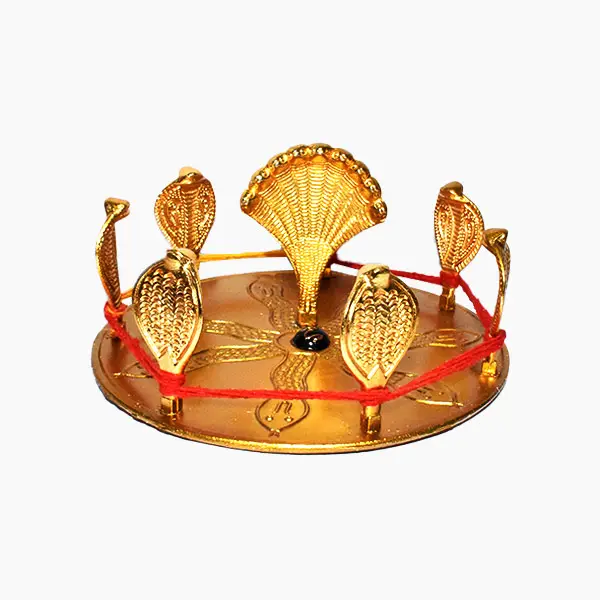 Durga Shri Shakti Yantra, Durga Shakti Yantra Chowki, Ashtadhatu, Size 5X5 Inch