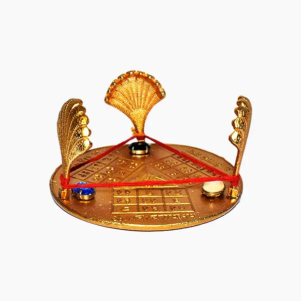 Kalsarp Chowki Yantra, Kaal Sarp Dosh Shanti Yantra, Ashtadhatu, Size 5X5 Inch