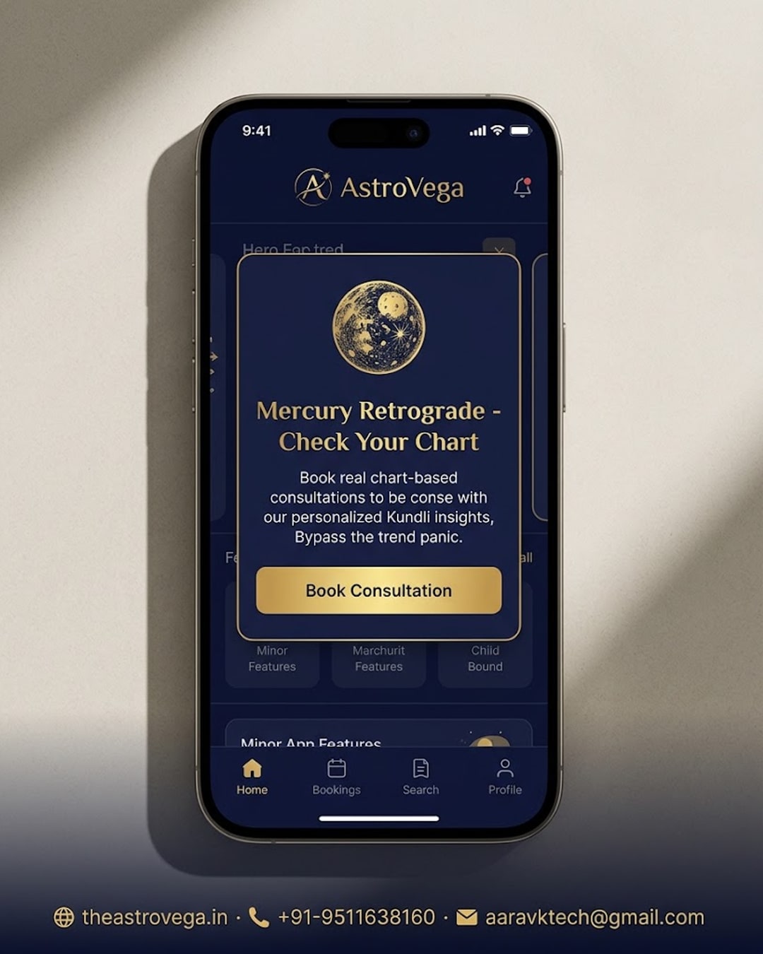 Mercury Retrograde season is trending everywhere online right now — instead of panic-posting, AstroVega lets you book a real chart-based consultation to see what it actually means for YOUR kundli