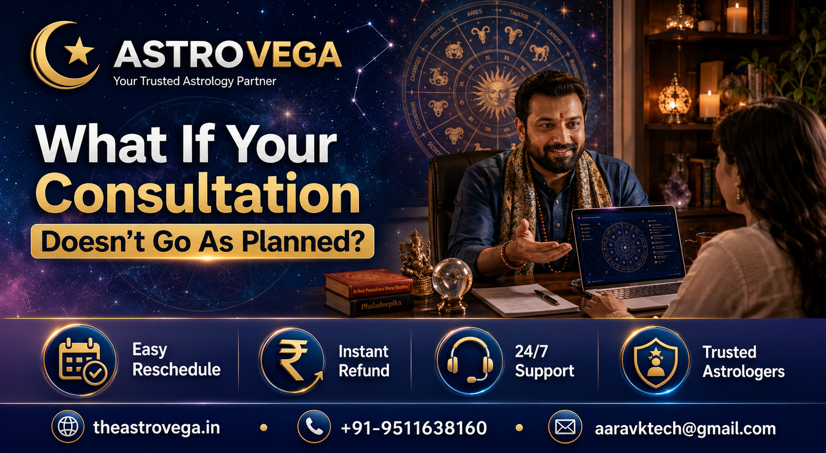 Behind-the-scenes: how AstroVega actually handles a reschedule or refund if your consultation doesn't go as planned