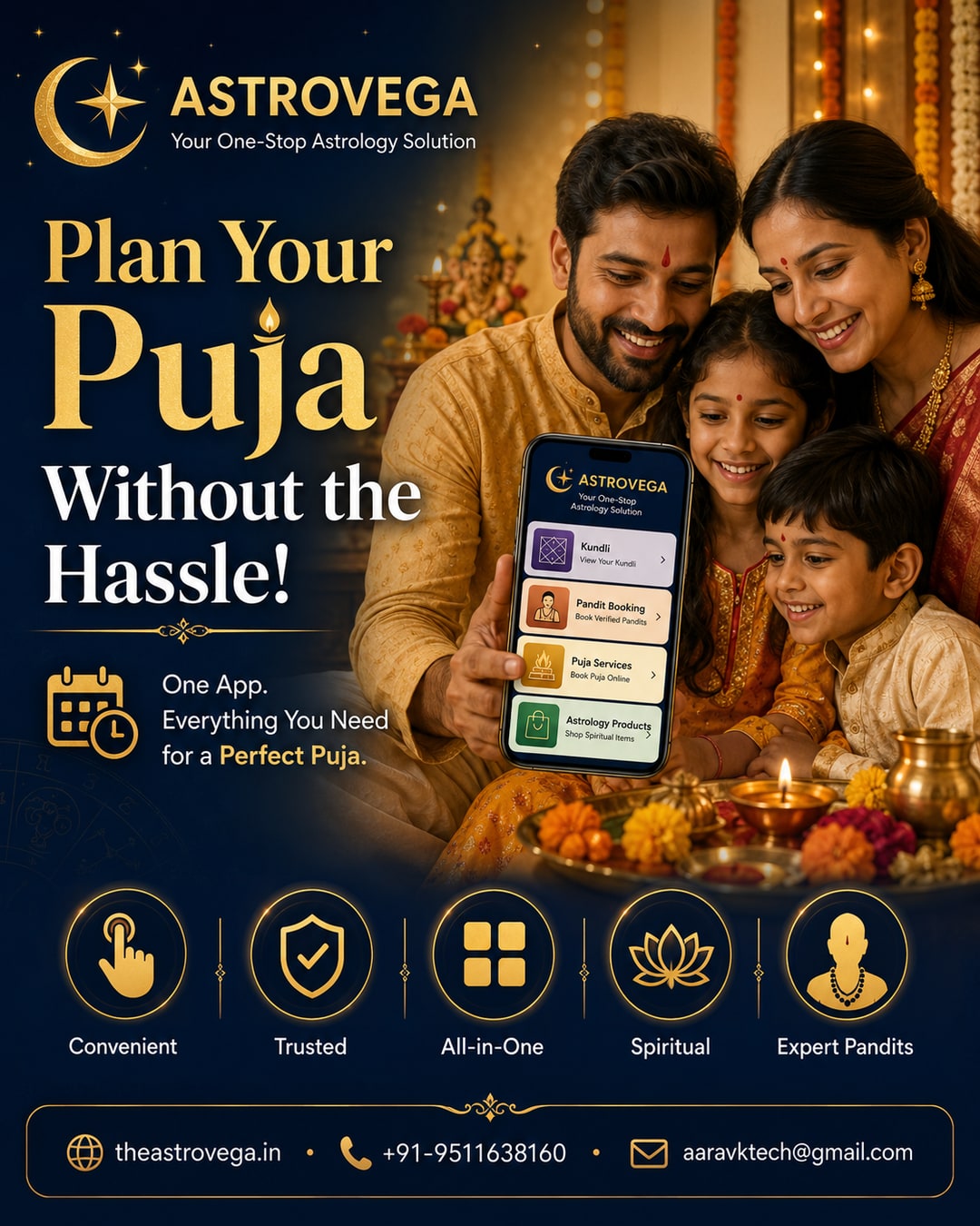 The App-Switching Tax: What Juggling 4 Different Apps for One Puja Really Costs You in Time