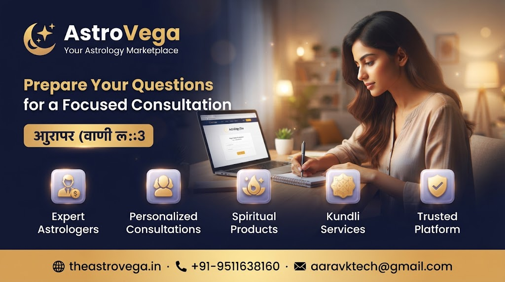 Quick tip: write down your top 3 questions before your AstroVega consultation starts, so you use every paid minute for answers, not for remembering what to ask