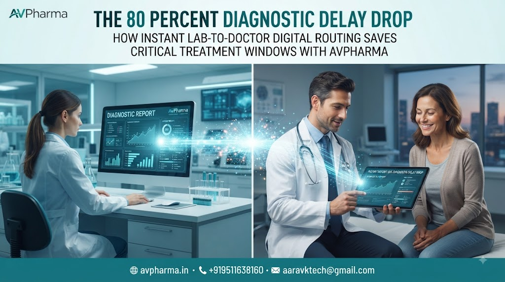 the 80 percent diagnostic delay drop: how instant lab-to-doctor digital routing saves critical treatment windows with avpharma