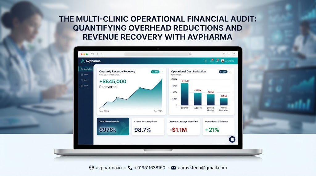 the multi-clinic operational financial audit: quantifying overhead reductions and revenue recovery with avpharma