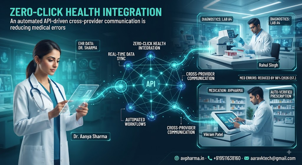 The shift to zero-click health integration: how automated api-driven cross-provider communication is reducing medical errors in 2026