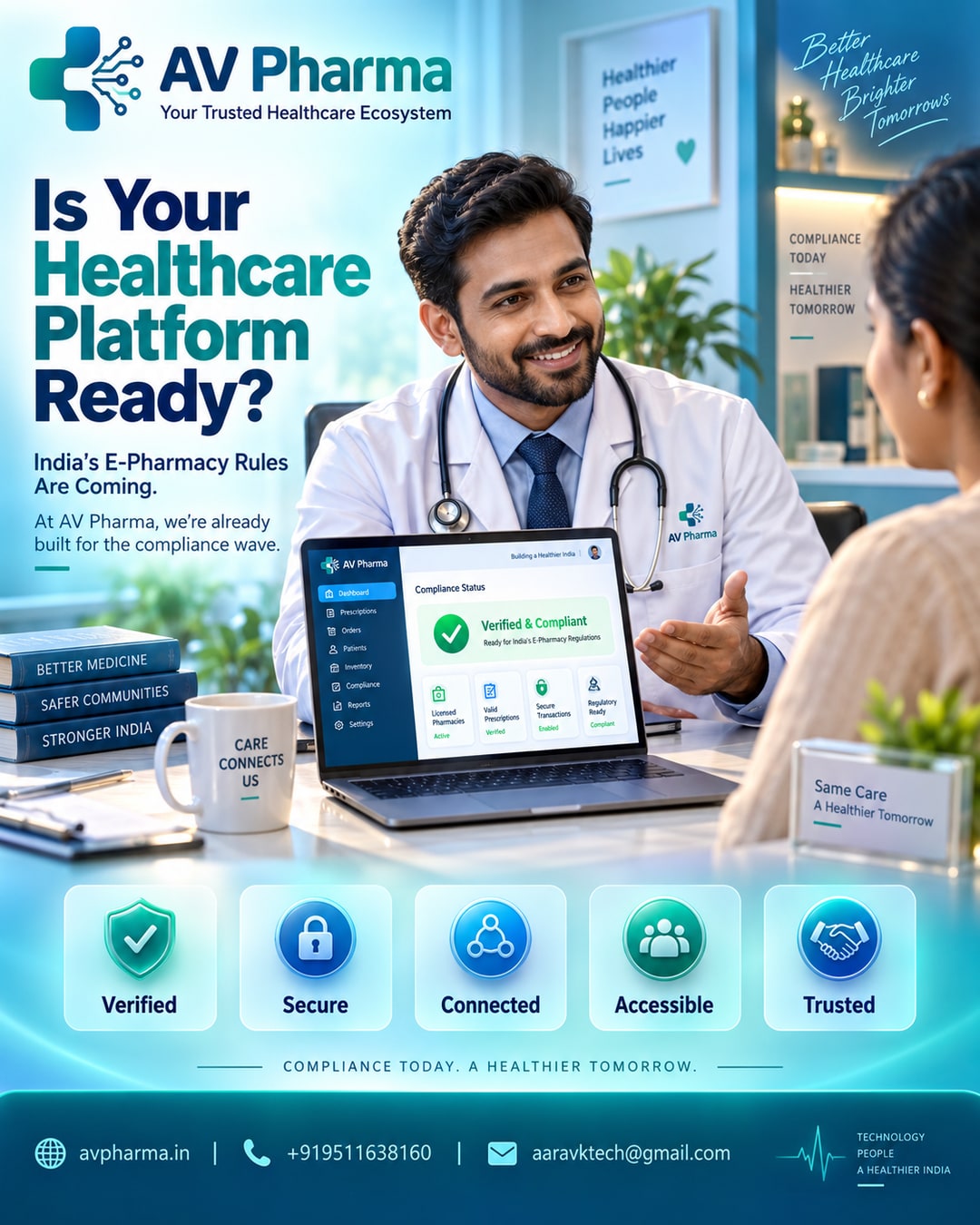 India's E-Pharmacy Rules Are Coming: How AV Pharma Is Already Built for the Compliance Wave
